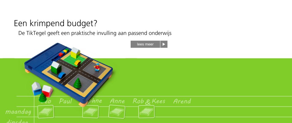 Krimpend budget? De TikTegel geeft een praktische invulling aan passend onderwijs.